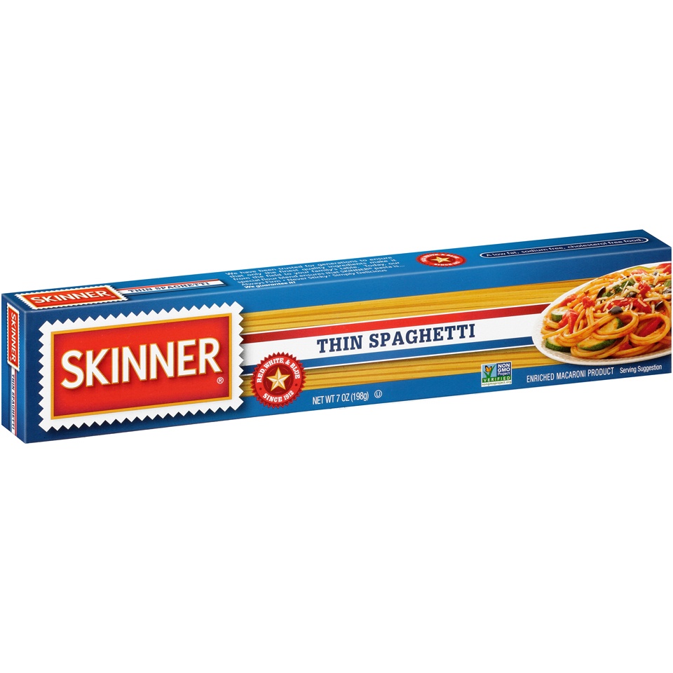 slide 1 of 1, Skinner Thin Spaghetti, 7 oz