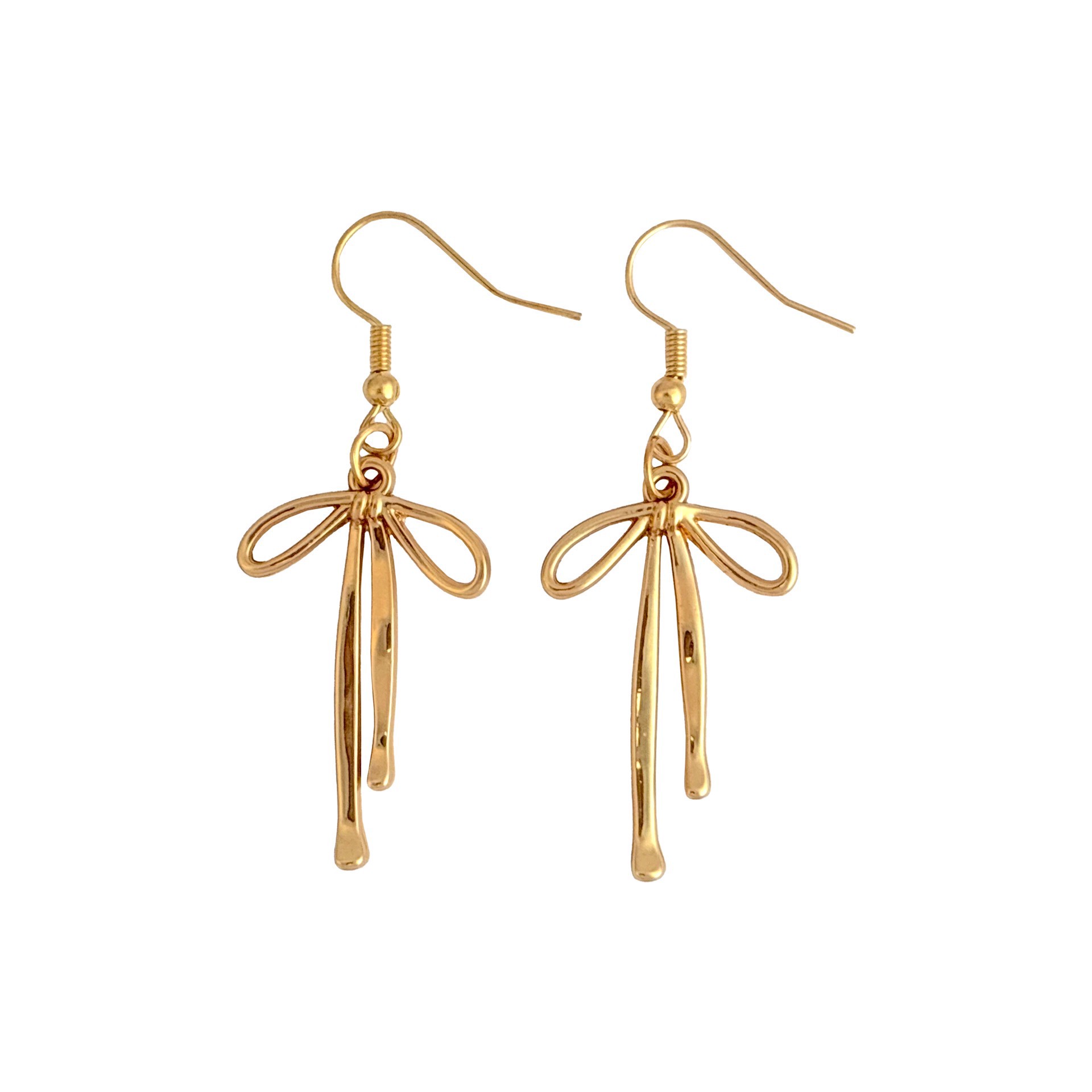 slide 2 of 3, Blue Moon Studio Gold-Colored Bows, 6ct., 6 ct