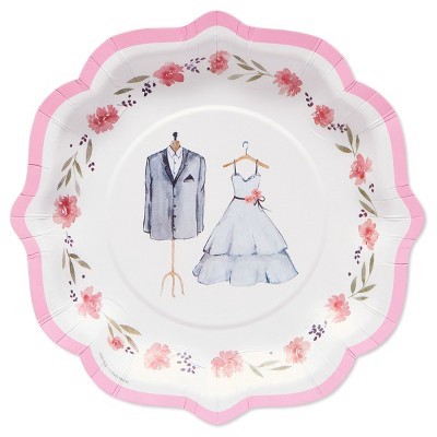 slide 1 of 1, Papyrus Happily Ever After Dessert Plate, 1 ct