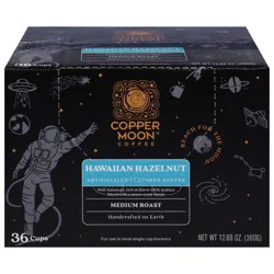 Copper Moon Coffee Medium Roast Hawaiian Hazelnut Coffee 36 Cups - 36 ct