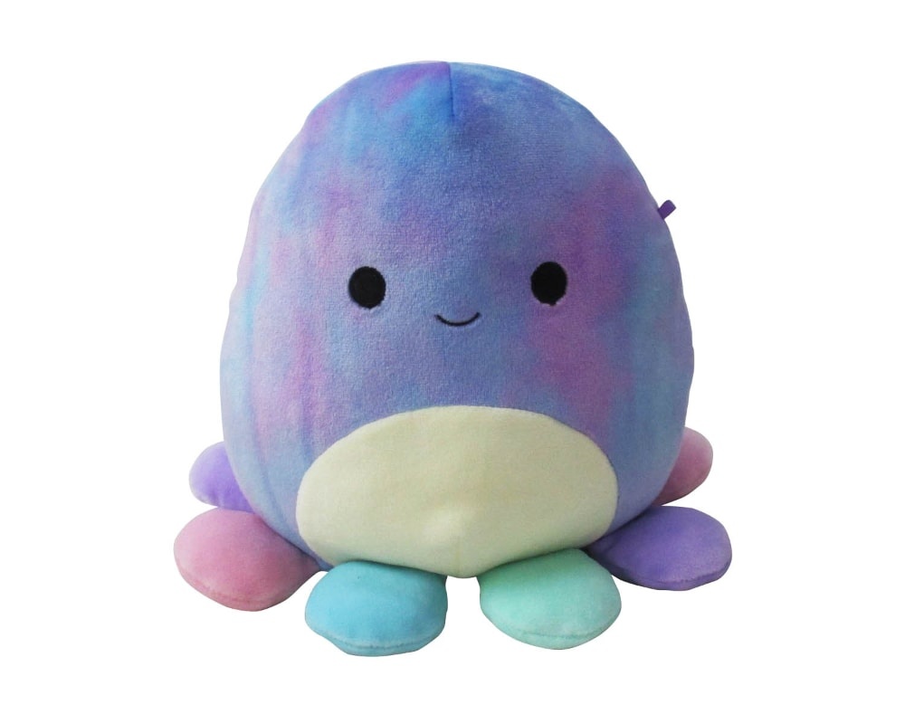 slide 1 of 1, Squishmallows Tie Dyed Octopus Plush, 12 in