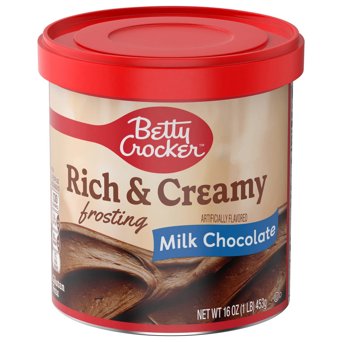 slide 1 of 4, Betty Crocker Rich & Creamy Milk Chocolate Frosting, Gluten Free Frosting, 16 oz, 16 oz