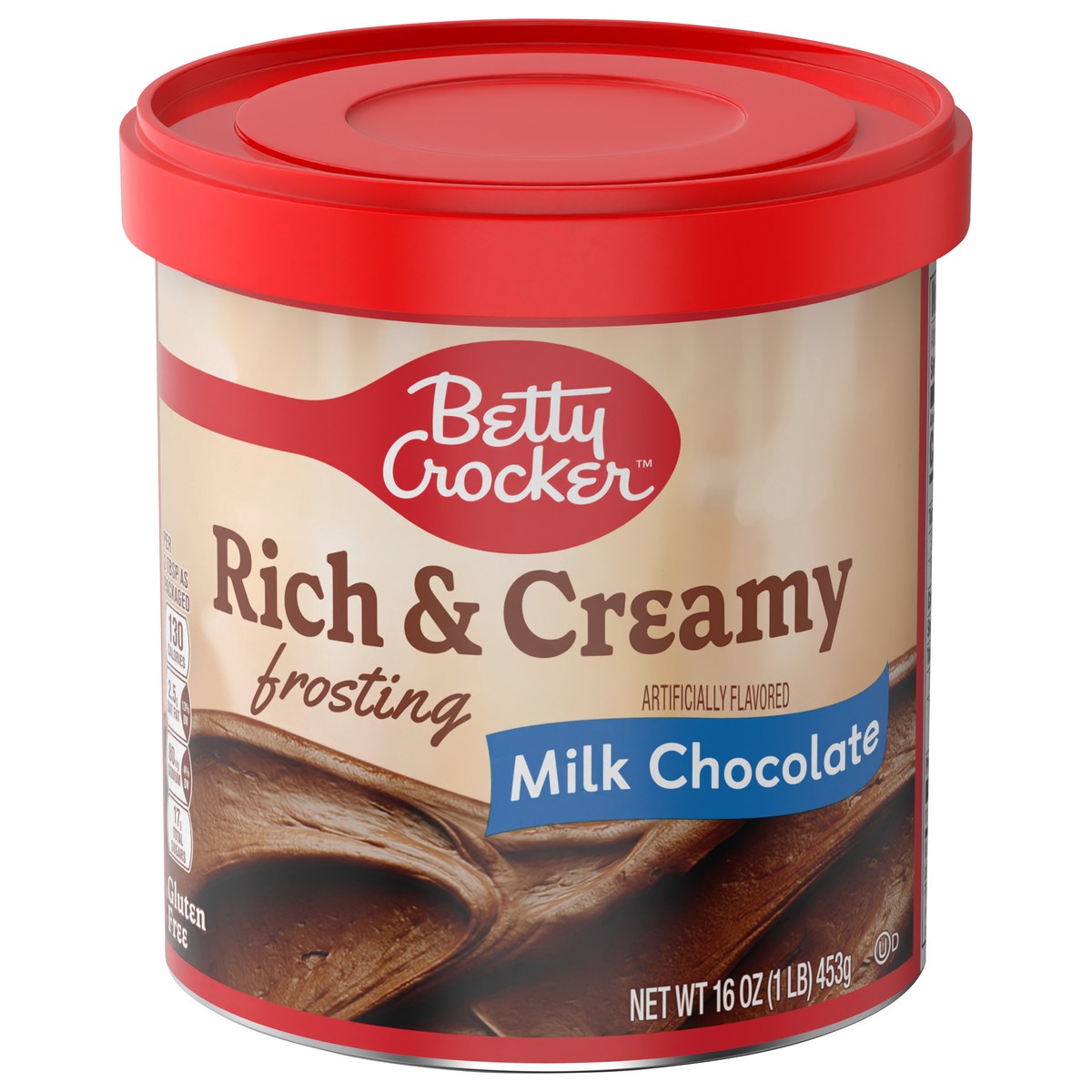 slide 1 of 4, Betty Crocker Rich and Creamy Milk Chocolate Frosting, Gluten Free, 16 oz, 16 oz