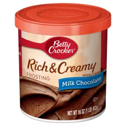 Betty Crocker Rich And Creamy Milk Chocolate Frosting