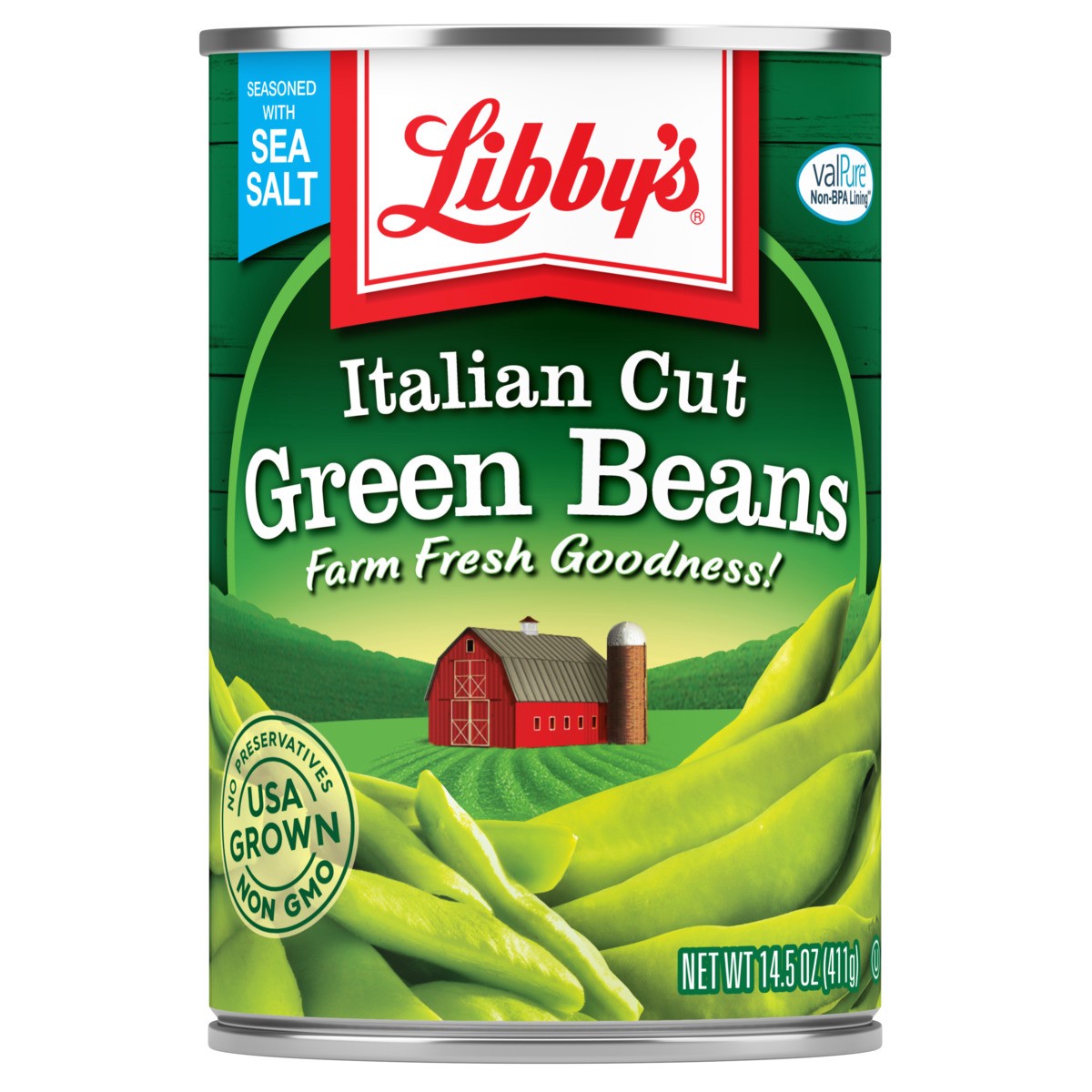 slide 3 of 3, Libby's Green Beans, 14.5 oz