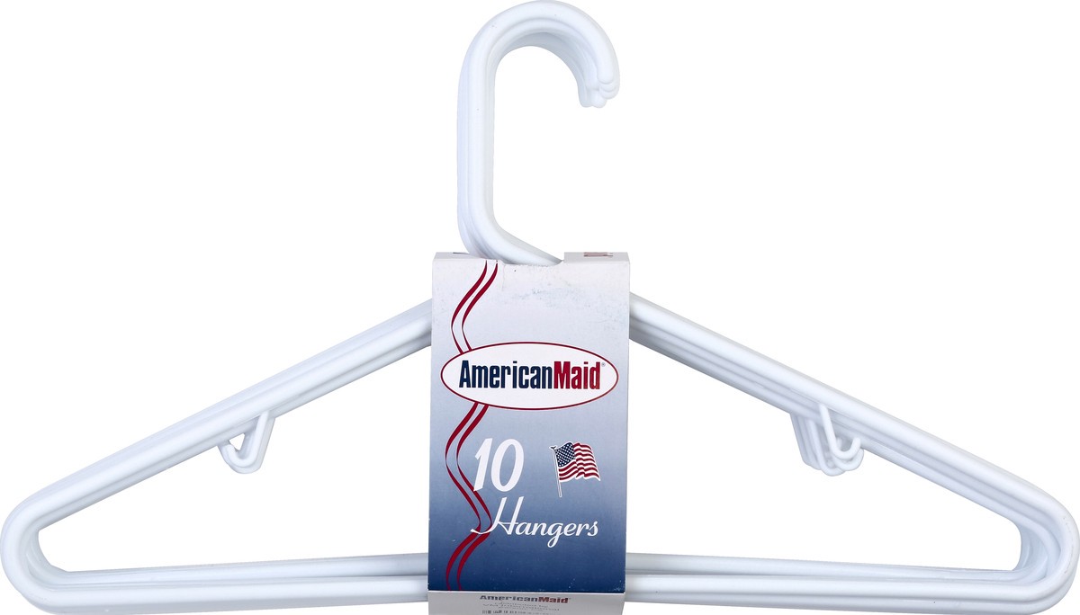 slide 2 of 2, American Maid Hangers 10 ea, 10 ct