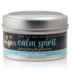 Kwl Calm Spirit Candle Tin