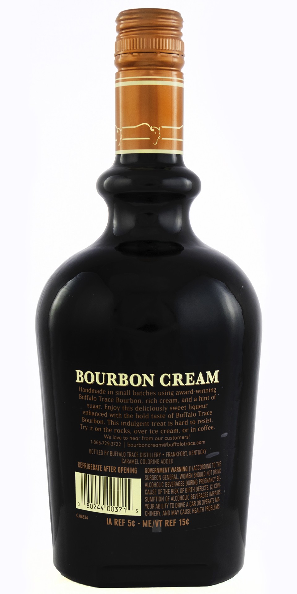 slide 2 of 2, Buffalo Trace Bourbon Cream Liqueur 750 ml, 750 ml