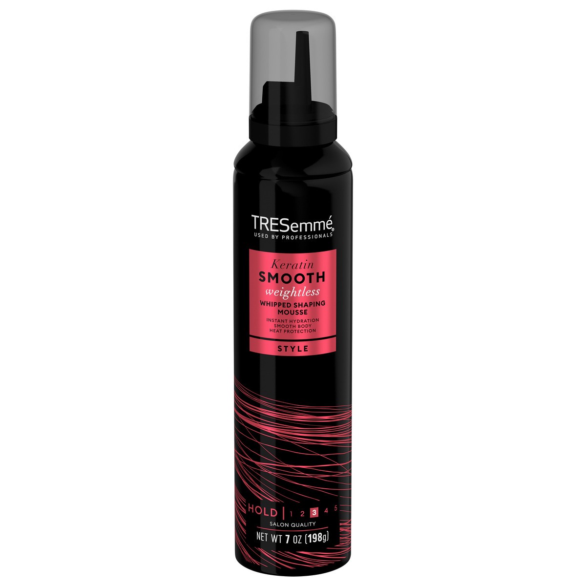 slide 5 of 12, TRESemmé Whipped Shaping Mousse Keratin Smooth 7 fl oz, 7 oz