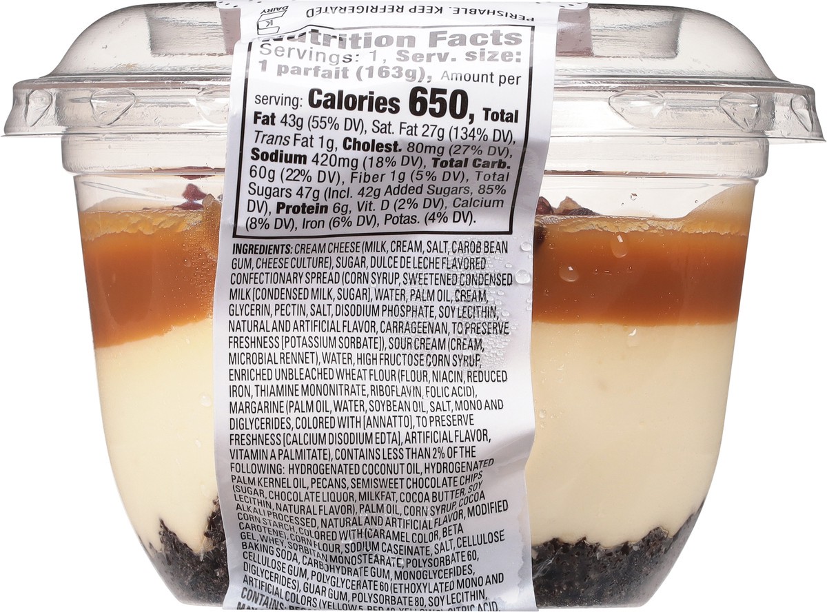 slide 3 of 14, Our Specialty Treat Shop Turtle Cheesecake Mousse Parfait 5.75 oz, 5.75 oz