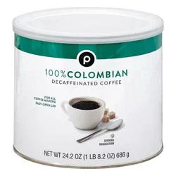 Publix 100% Colombian Coffee - 24.2 oz