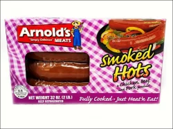Arnold's Smoked Hot Pork Sausage