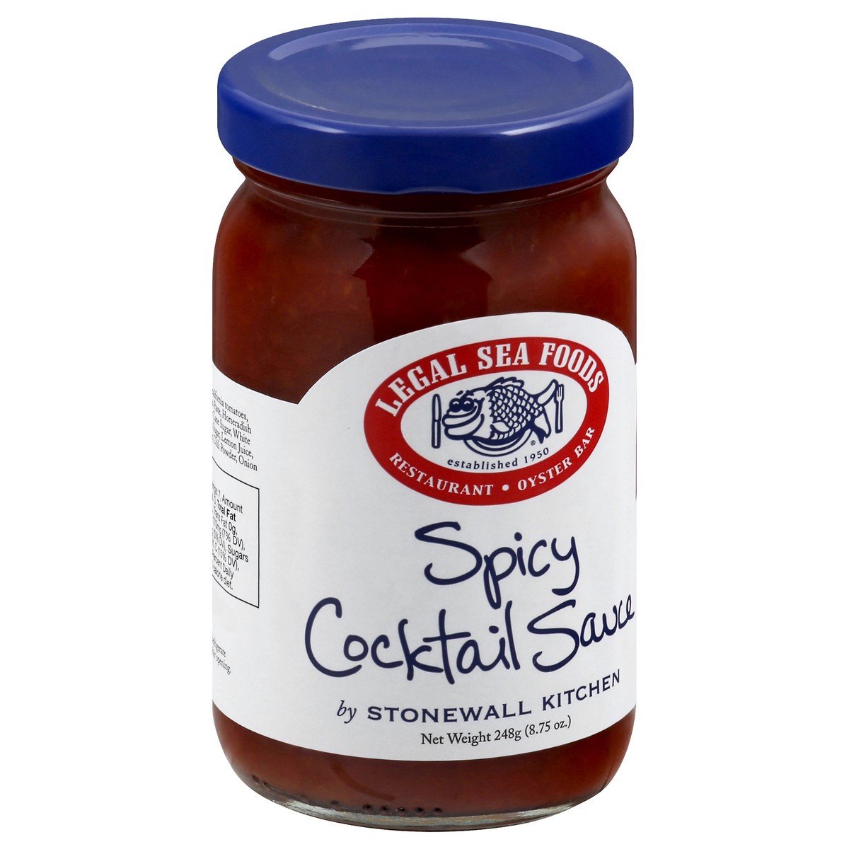 slide 9 of 9, Legal Sea Foods Hot Spicy Cocktail Sauce 248 g, 248 gram