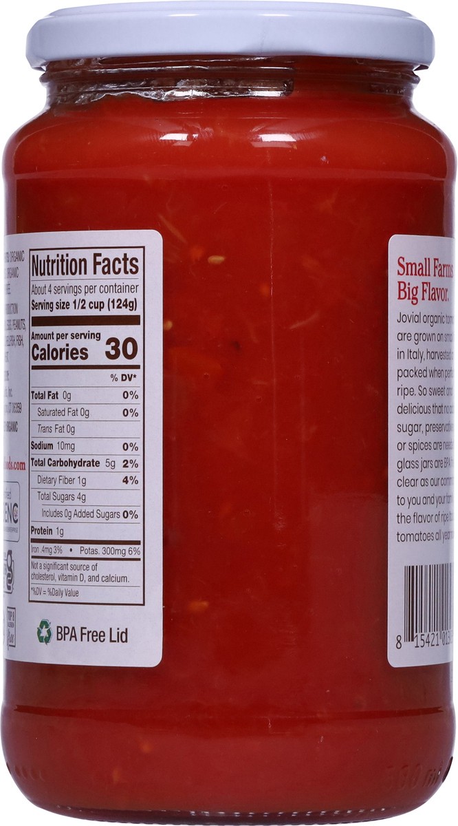 slide 4 of 9, Jovial Organic Diced Tomatoes 18.3 oz, 18.3 oz