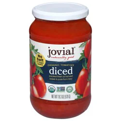 Jovial Organic Diced Tomatoes 18.3 oz