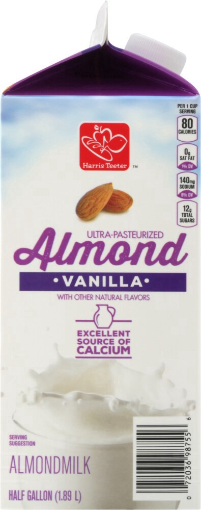 slide 3 of 5, Harris Teeter Vanilla Almond Drink, 64 oz