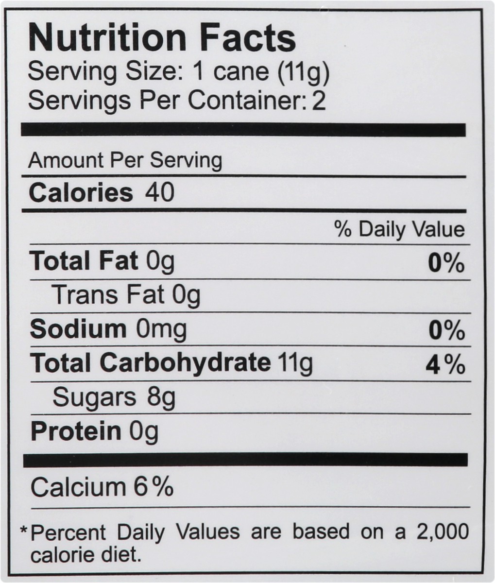 slide 4 of 8, Doscher's Doschers Reindeer Candy Cane In Sleeve, 0.8 oz
