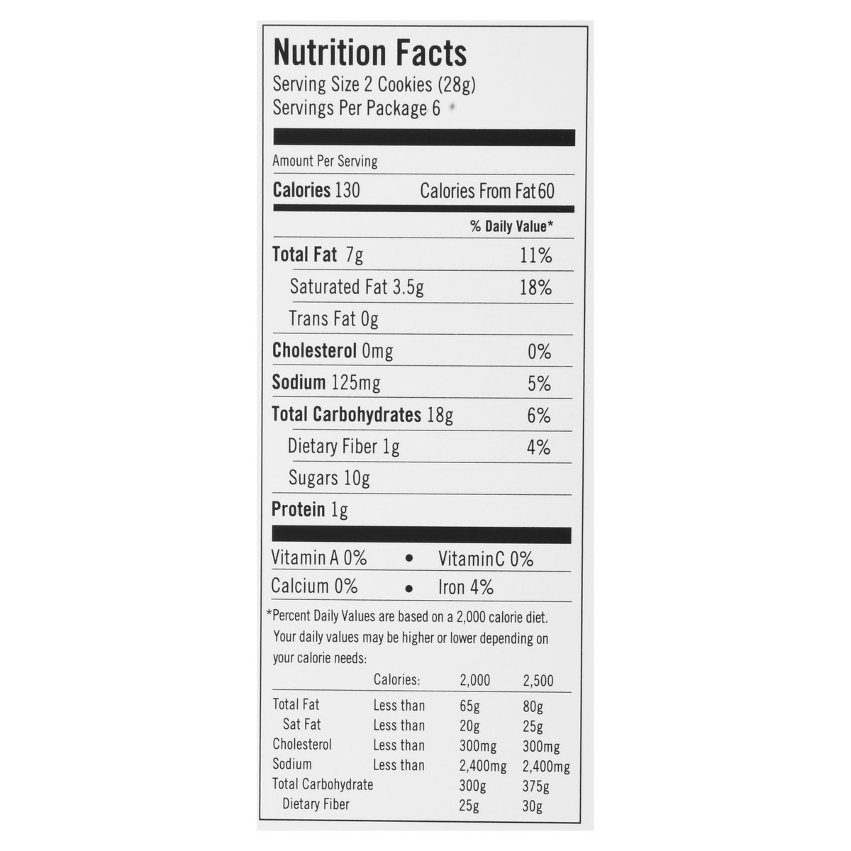 slide 2 of 13, Free To Eat Soft-Baked Chocolate Chip Cookies 6 oz, 6 oz