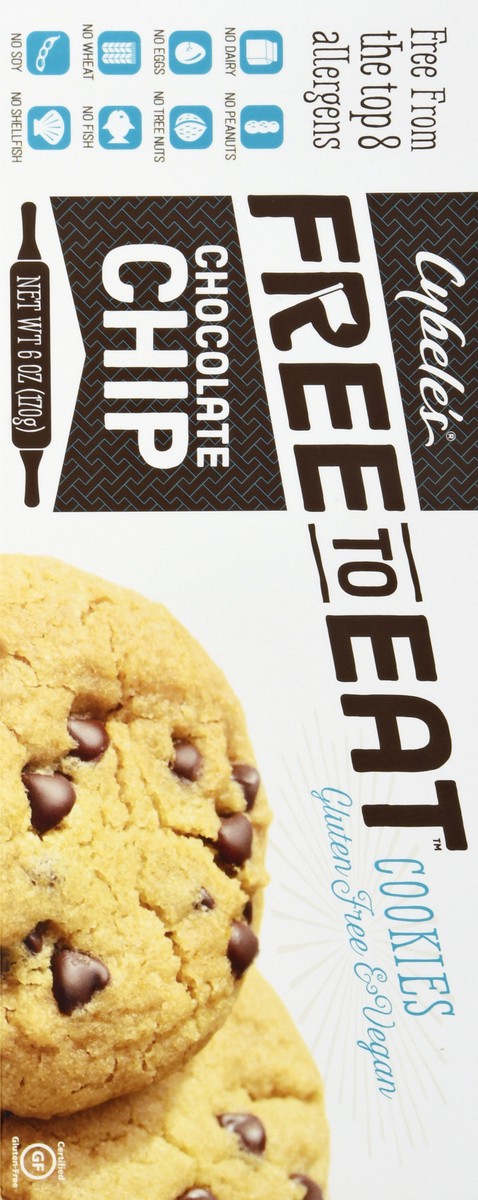 slide 11 of 13, Free To Eat Soft-Baked Chocolate Chip Cookies 6 oz, 6 oz