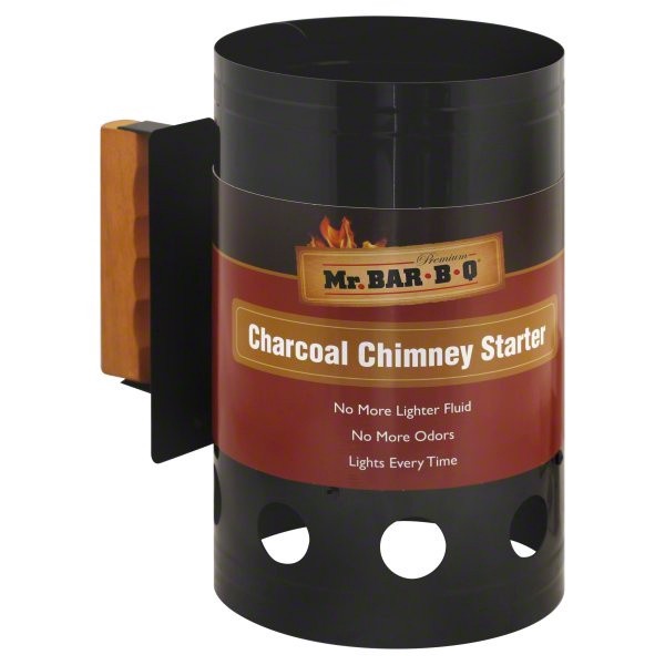 slide 1 of 6, Mr.Bbq Chimney Starter, 1 ct
