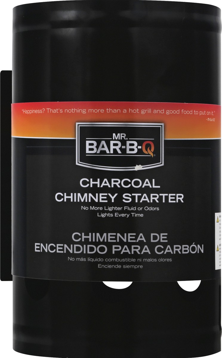 slide 2 of 6, Mr.Bbq Chimney Starter, 1 ct