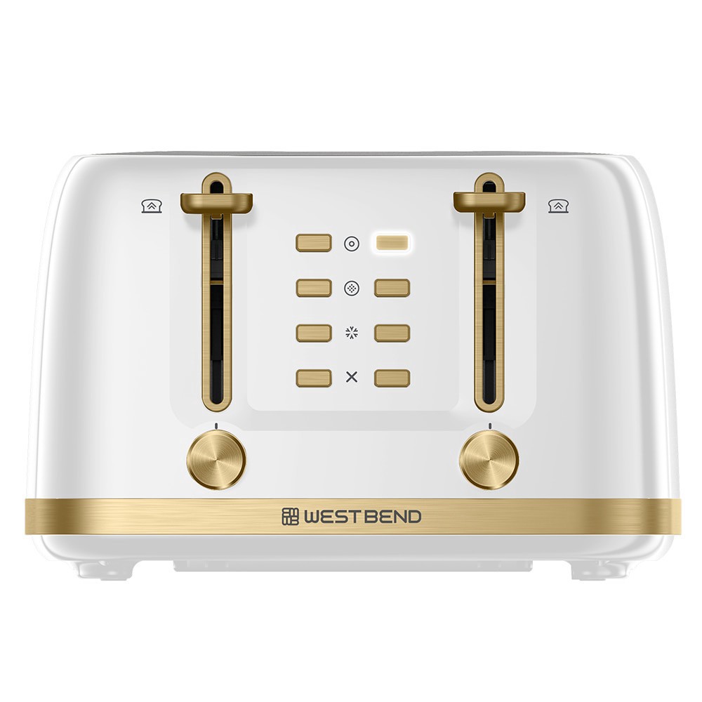 slide 1 of 5, Westbend 4 Slice Toaster - White, 1 ct