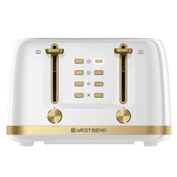 Westbend 4 Slice Toaster - White