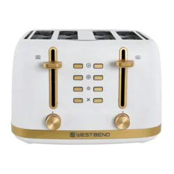 Westbend 4 Slice Toaster - White