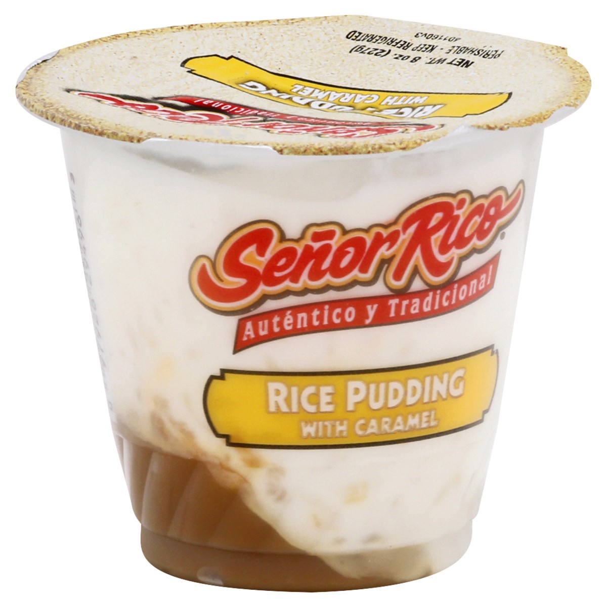 slide 8 of 13, Senor Rico Rice Pudding with Caramel 8 oz, 8 oz
