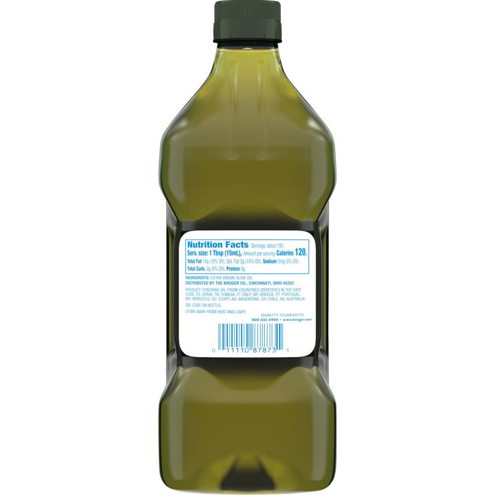 slide 1 of 4, Kroger Extra Virgin Olive Oil, 50 fl oz