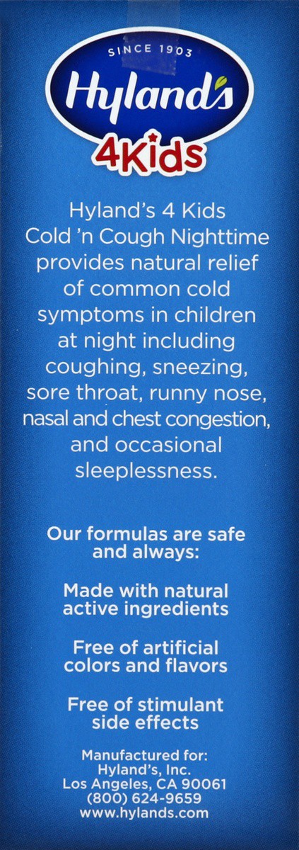 slide 3 of 7, Hyland's Cold'n Cough, 4 oz