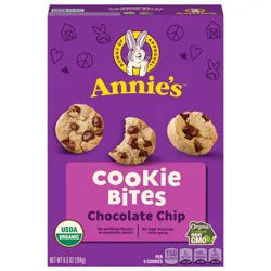 Annie''s Chocolate Chip Organic Cookie Bites, 6.5 oz