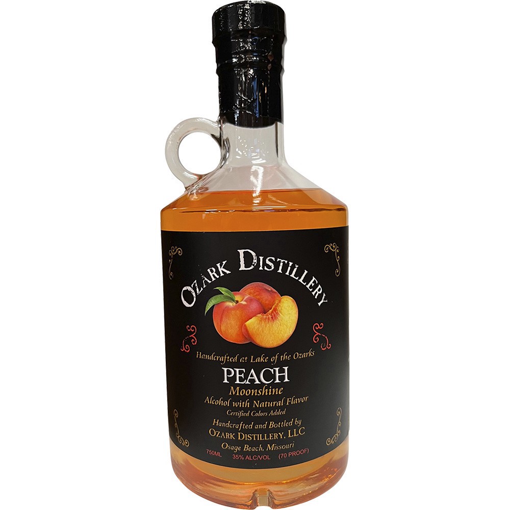 slide 1 of 1, Ozark Distillery Peach Moonshine, 750 ml
