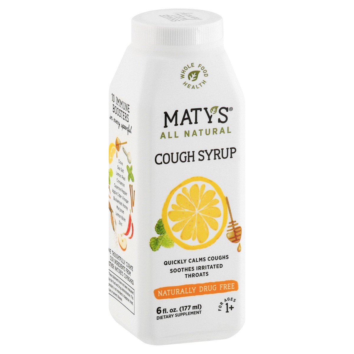 slide 6 of 9, Maty's All Natural Cough Syrup 6 oz, 6 oz