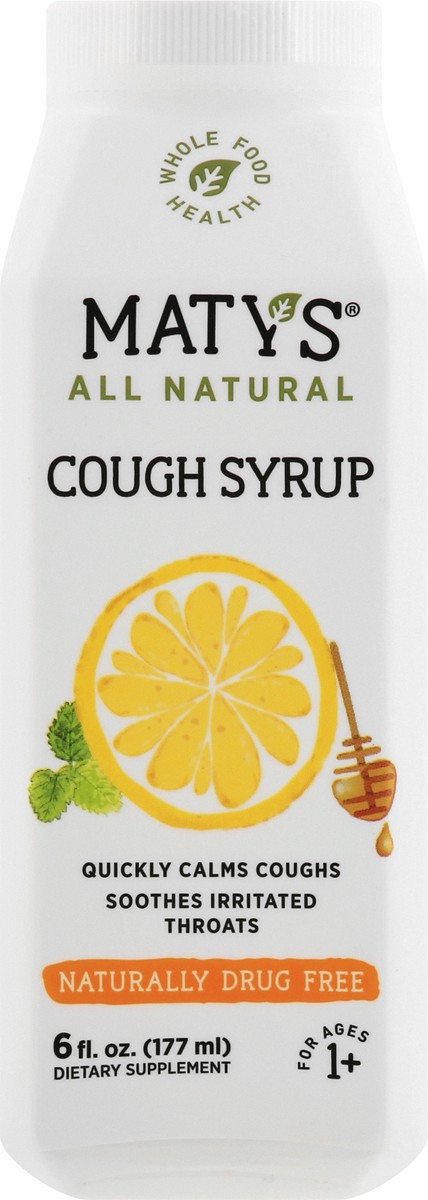 slide 5 of 9, Maty's All Natural Cough Syrup 6 oz, 6 oz