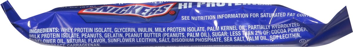 slide 8 of 9, SNICKERS Peanut & Caramel Hi Protein Bar, 2.01 oz, 2.01 oz