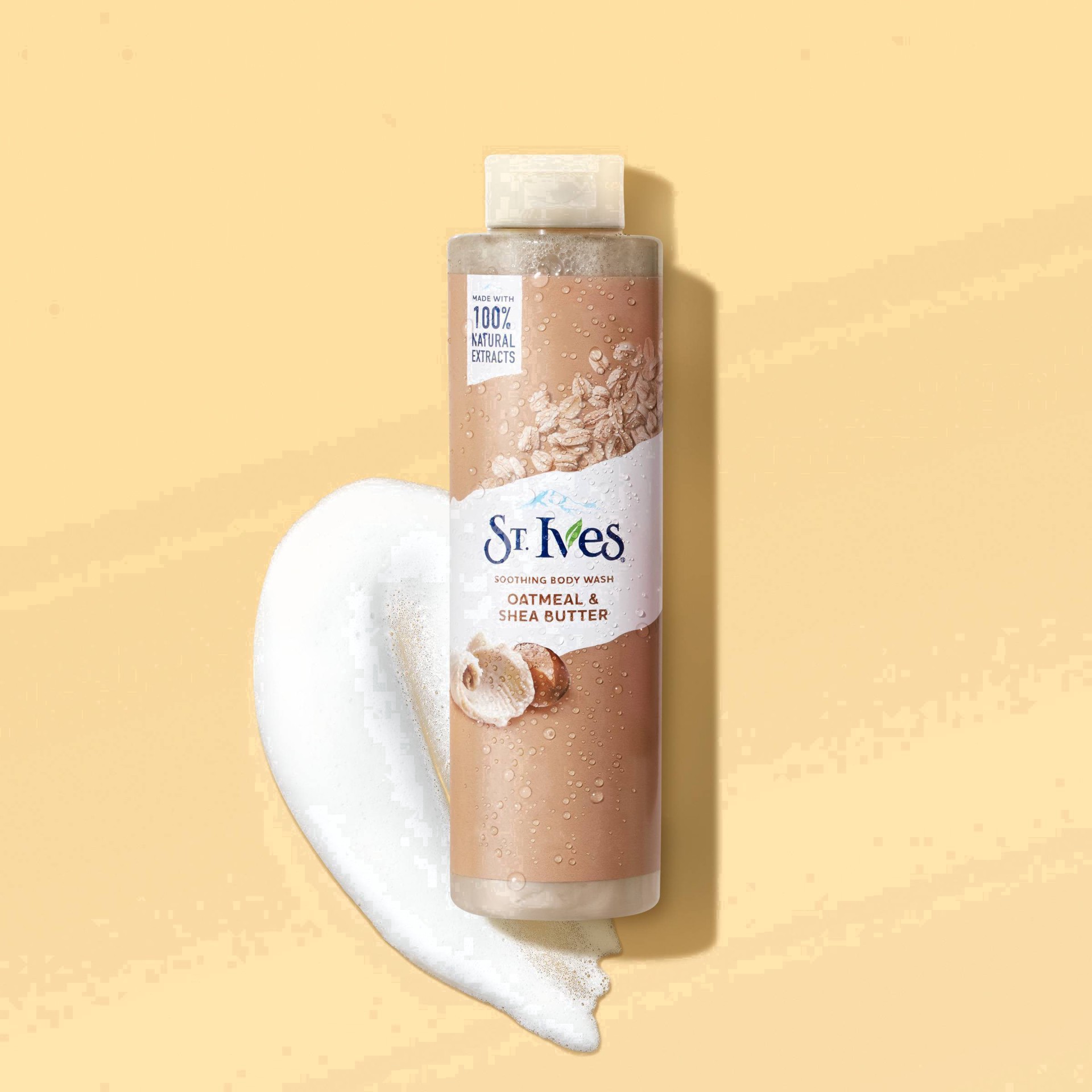 slide 21 of 103, St. Ives Soothing Body Wash Oatmeal & Shea Butter, 22 oz, 22 oz