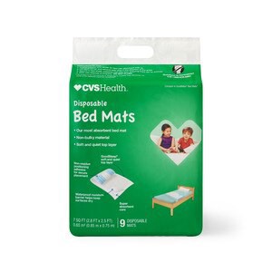 slide 1 of 1, CVS Health Disposable Bed Mats, 9 Ct, 1 ct