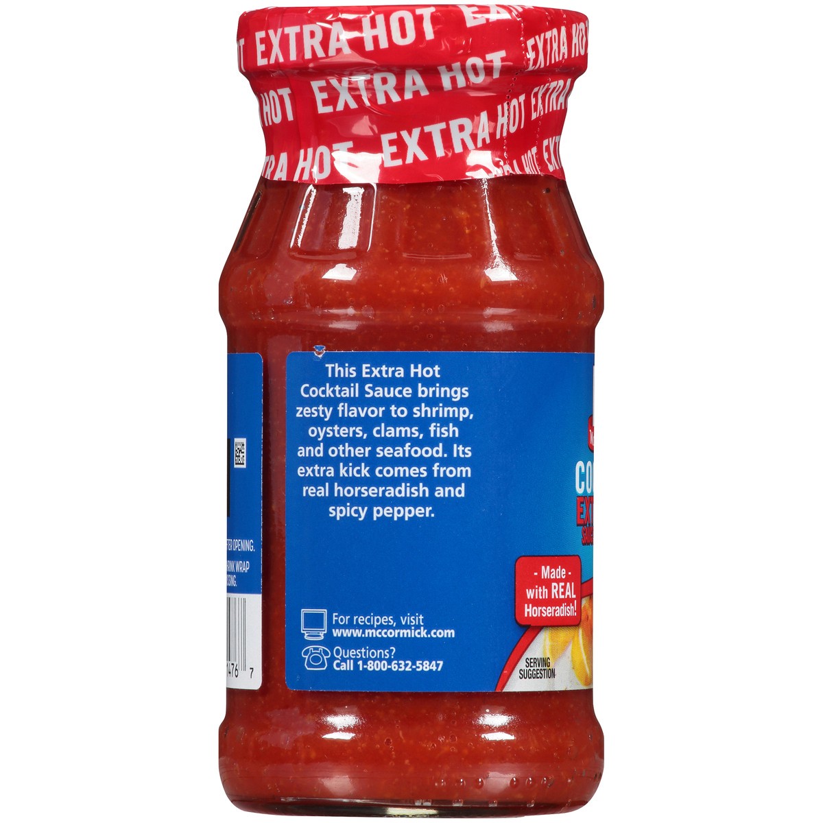slide 5 of 7, McCormick Extra Hot Seafood Cocktail Sauce, 8 oz