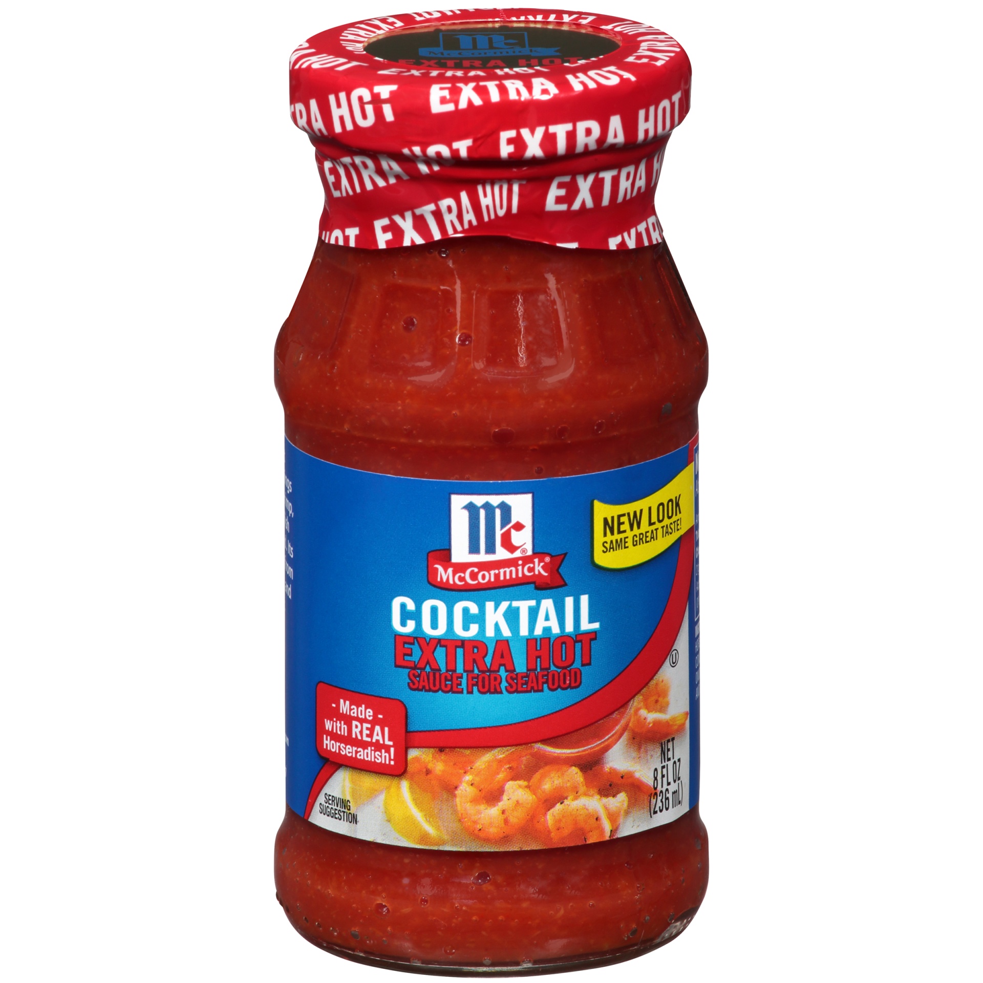 slide 1 of 4, McCormick Golden Dipt Extra Hot Seafood Cocktail Sauce, 8 fl oz