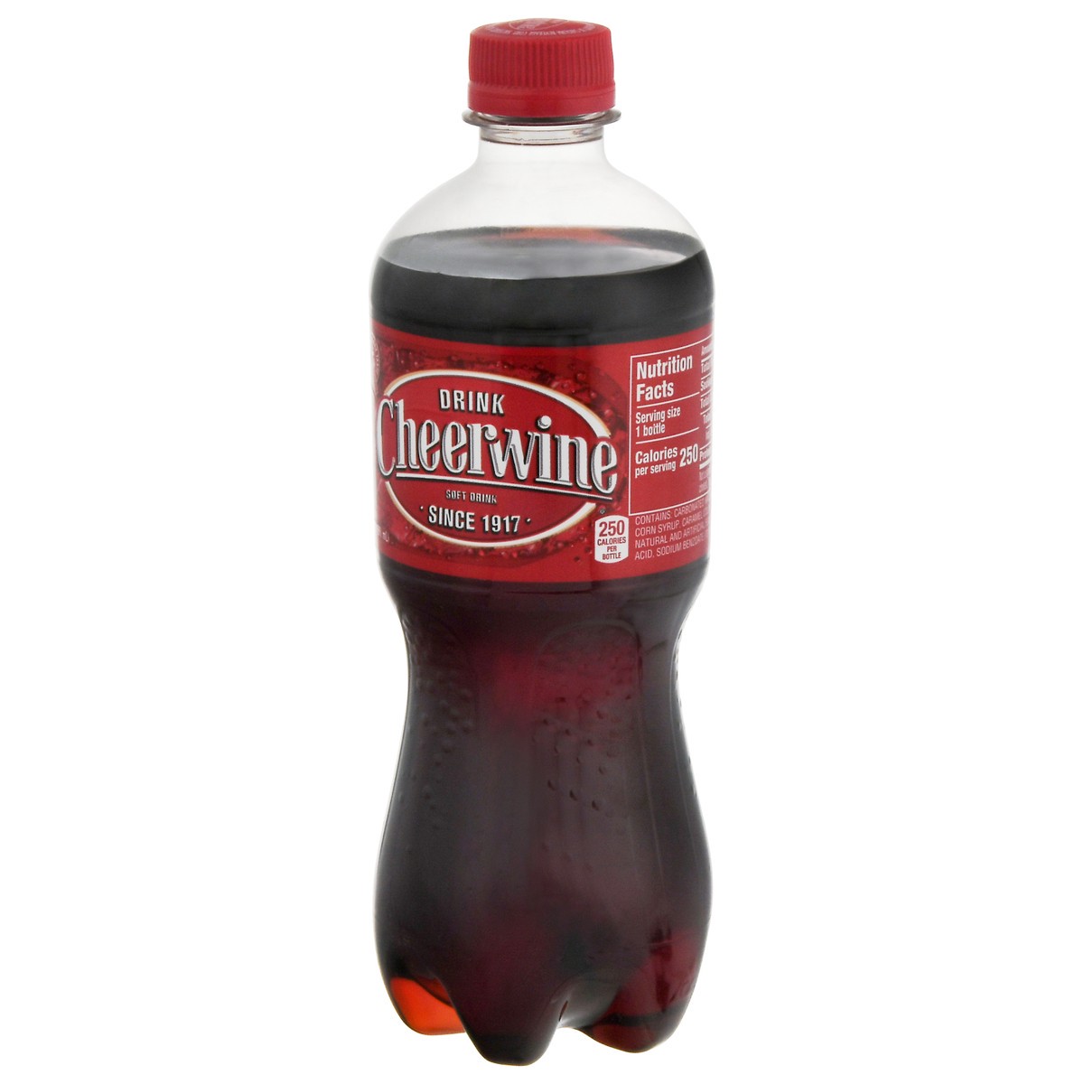 slide 3 of 9, Cheerwine Soft Drink - 20 fl oz, 20 fl oz