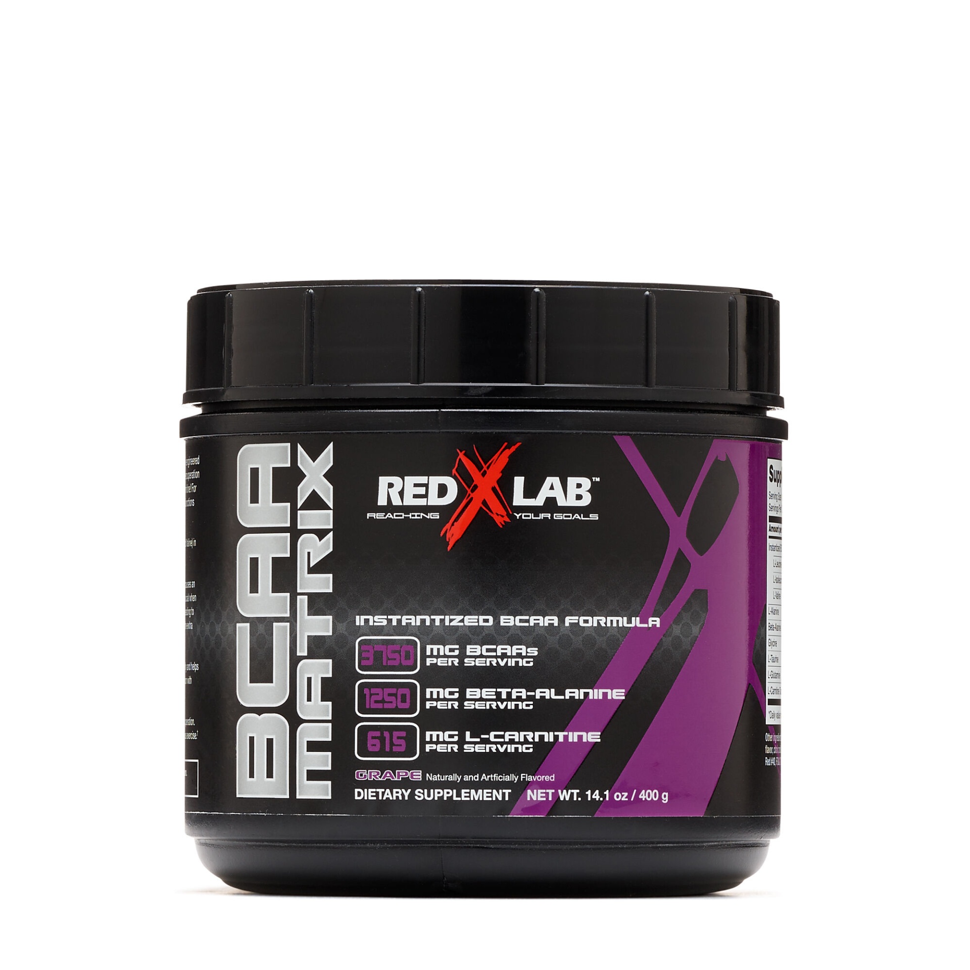 slide 1 of 1, Red X Lab BCAA Matrix - Grape, 1 ct