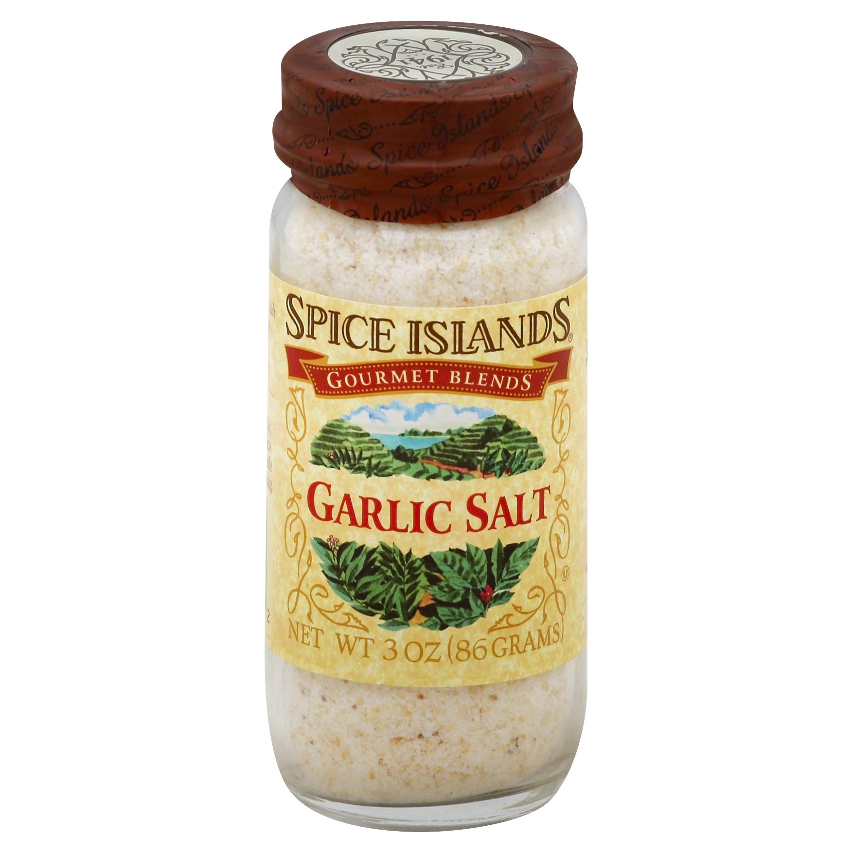 slide 1 of 1, Spice Islands Gourmet Blends Garlic Salt, 3 oz