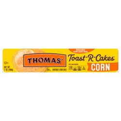 Thomas' Toast-R-Cakes Corn Cakes, 6 count, 7 oz