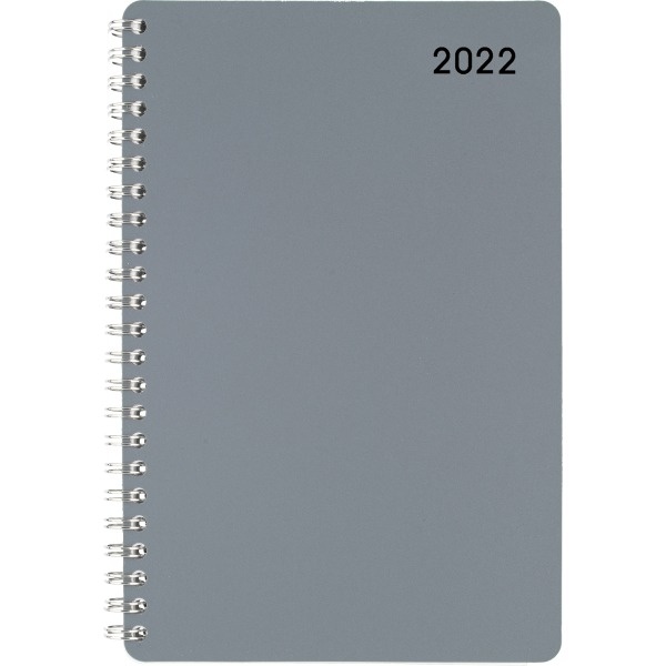 slide 1 of 4, Office Depot Brand Weekly/Monthly Appointment Book, 4'' X 6'', Silver, January To December 2022, Od710430, 4 in