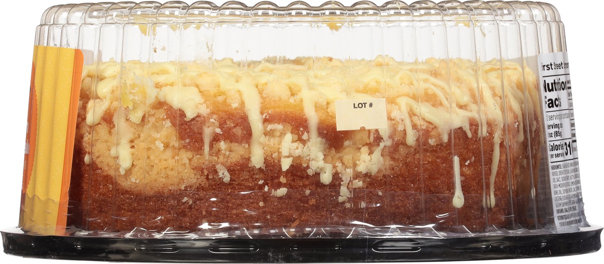 slide 12 of 13, First Street Lemon Cooler Bundt Cake, 36 oz
