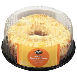 First Street Lemon Cooler Bundt Cake