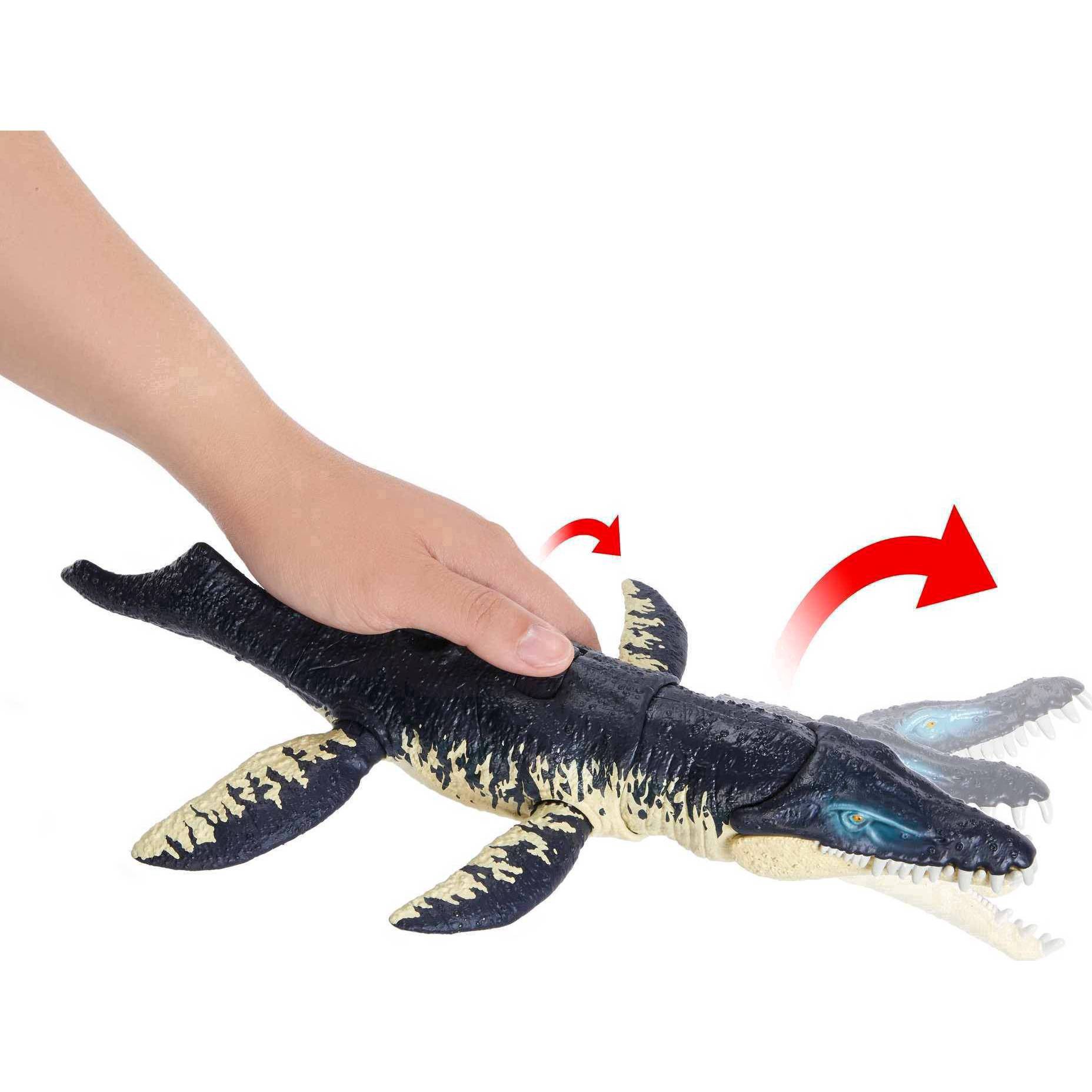 slide 16 of 32, Jurassic World Wild Roar Kronosaurus, 1 ct