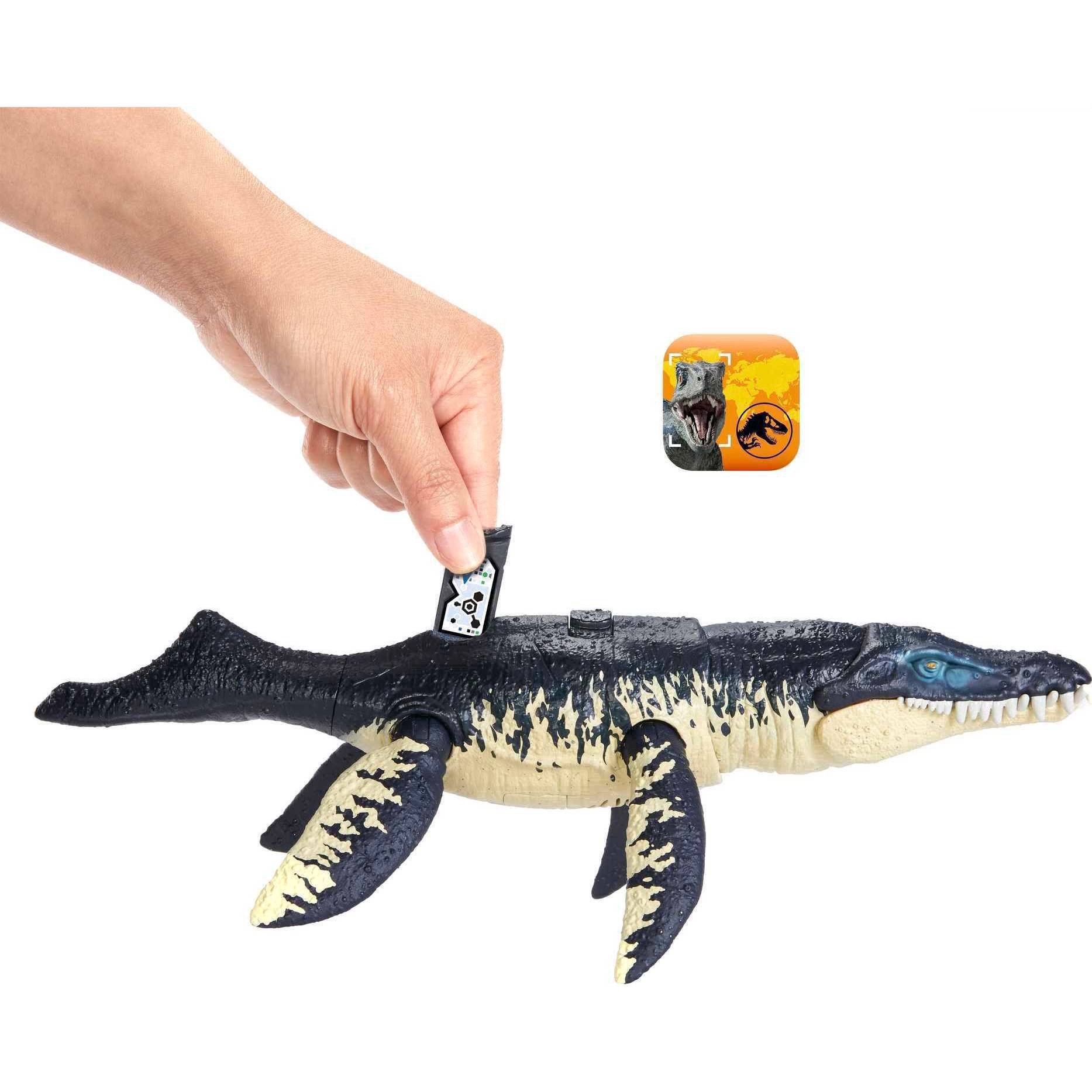 slide 12 of 32, Jurassic World Wild Roar Kronosaurus, 1 ct