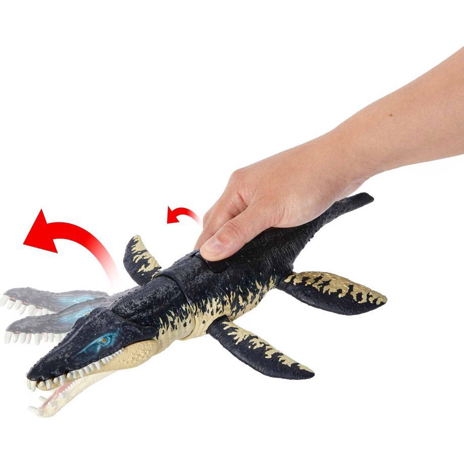 slide 17 of 32, Jurassic World Wild Roar Kronosaurus, 1 ct